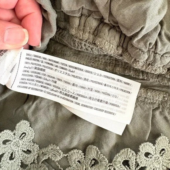 Abercrombie & Fitch Floral Lace Tank - M - Picture 5 of 5